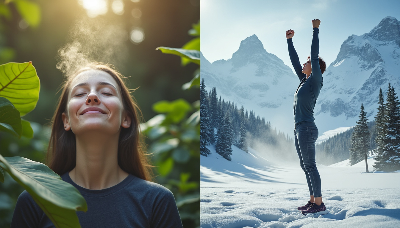 découvrez les différences entre la méthode de respiration buteyko et la méthode wim hof. apprenez comment ces techniques peuvent améliorer votre oxygénation, renforcer votre bien-être et optimiser votre santé. faites le choix qui correspond le mieux à vos besoins en termes de contrôle du stress et d'amélioration de la performance physique.